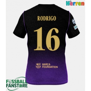 Barcelona Rodri Hernandez #16 Replik Auswärtstrikot 2026-27 Kurzarm